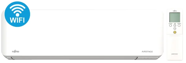 Fujitsu Kompakt Wandmodell - Wlan - R32 - inkl. Fernbedienung
